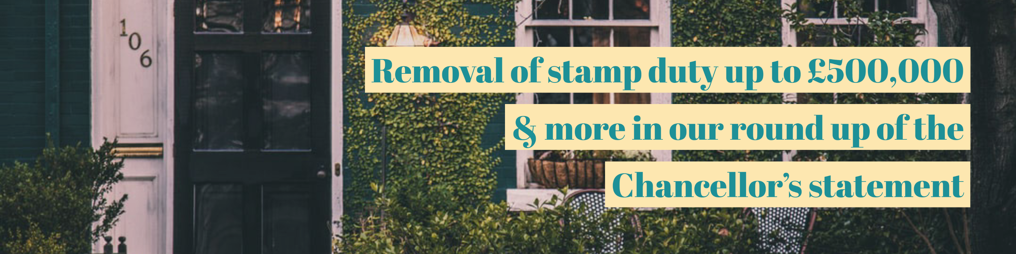 New stamp duty holiday & more in our round up of the Chancellor’s summer statement